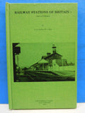 Railway Stations of Britain by J A Gordon H Coltas Hard cover Photos