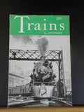 Trains Magazine 1942 September By rail across Lake Michigan Diesel in the Rockie