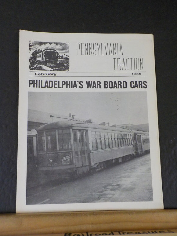 Pennsylvania Traction No. 13? February 1965 Philadelphi War Board Cars