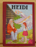 Heidi by Johanna Spyri Vintage Book by Whitman Publishing Company Red Cover