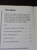 Chesapeake and Ohio Historical Magazine 1993 January C&O HS Centuries return BL2