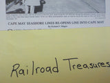 West Jersey Rails Quarterly  Vol 4 #3 March 1999 Cape May Seashore Lines Re-Open