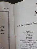 Railway Modeller 1955 May V6 #55 Railway Street. Torpoint West Cornwall Lines