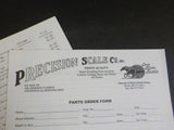 Precision Scale Co. Inc. O Scale Diesel Locomotive catalog #3 Brass and Plastic