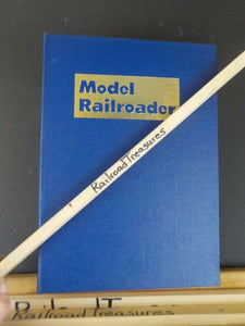 Model Railroader Magazine Complete year in MR blue binders 1976  12 issues