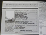 Chesapeake and Ohio Historical Magazine 2022 July/August C&O A Small Roundhouse