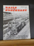 Rails Northeast 1980 February B&O 1-18 cabooses, Philadelphi