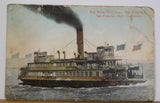 Postcard Key Route Ferry Boat San Francisco Postmarked 1913