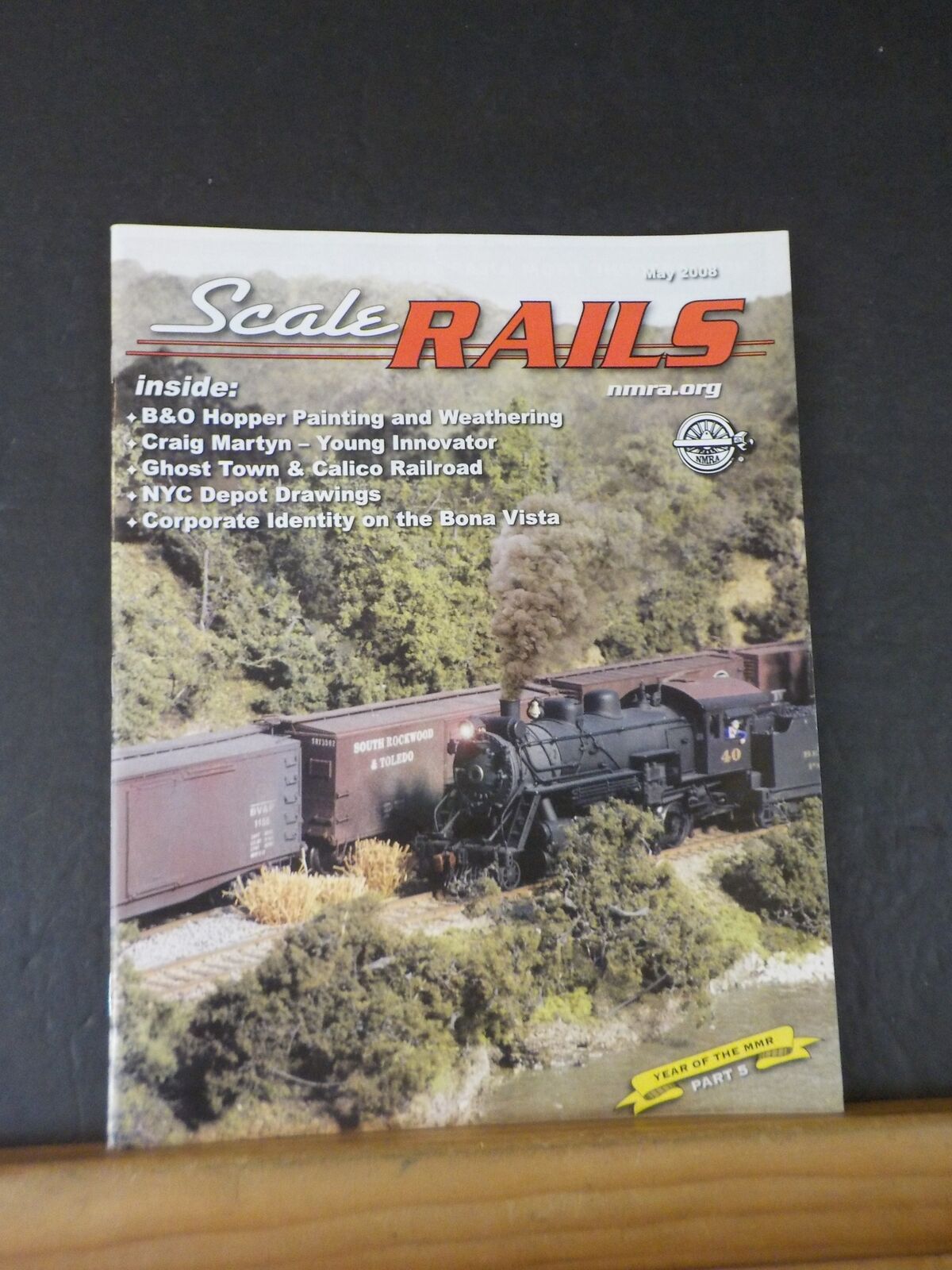 Scaler Rails Scale Rails NMRA 2008 May B&O Hopper Painting and Weathering ...