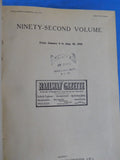 Railway Gazette Bound volume 92 January 6 to June 30, 1950