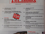 Classic Toy Trains 1997 February Lionel Berkshire Maintenance of way cars Layout