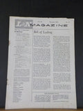 Louisville & Nashville Employee Magazine L&N 1964 November No cover Damaged