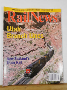 RailNews #415 1998 June Utah Branch Lines New Zealand Tranz Rail