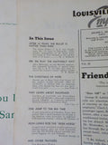 Louisville & Nashville Employee Magazine L&N 1953 December  Taped, loose cover