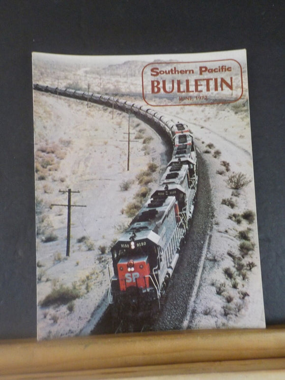 Southern Pacific Bulletin 1972 June Vol56 #6 Russian Railroaders Visit