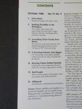 Info Magazine Union Pacific System 1988 October Employee Seeking Flexibility in