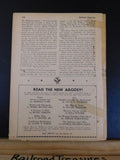 Railroad Magazine 1944 April Wheels Driving Wheels Side History of M&SL No back