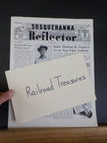 Susquehanna Reflector Vol 10 No 5 1956 May Quick Thinking by Engineer Averts Nea