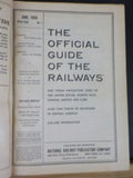 Official Guide of the Railways 1969 June Golden Spike Centennial issue Maps time