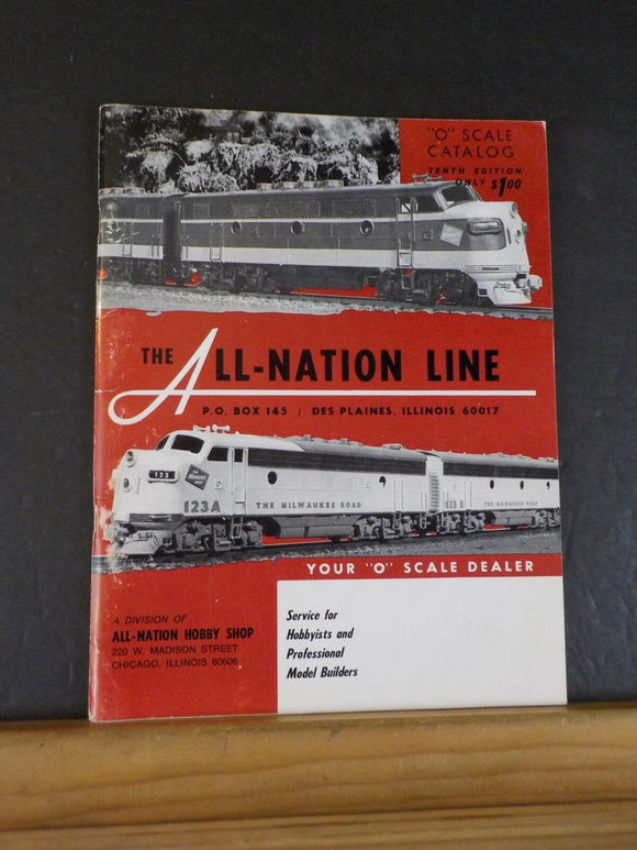 All-Nation Line, The O Scale Catalog 10th Edition