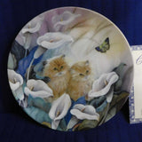 Plate Petal Pals Alluring Lillies by Lily Chang