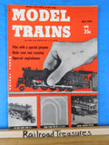 Model Trains 1956 April K-4 Crossings Open air engine house Special traction iss