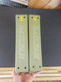 Railfan Magazine Binders Lot of 2  Green