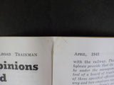 Railroad Trainman Magazine, The 1941 April *Middle Creased