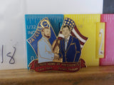 Jaycees Illinois Home Of Presidents Gene Hohn Ronald Reagan On Red Ribbon  PIN