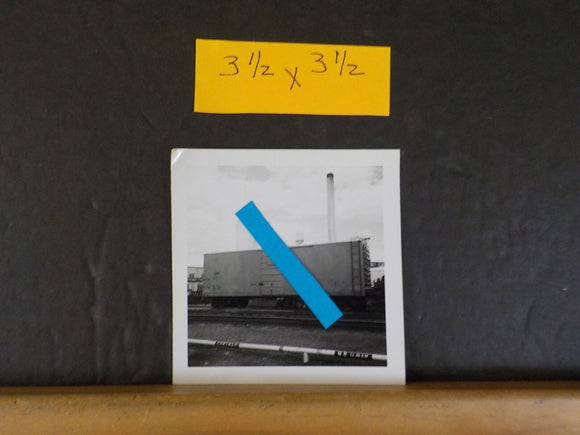 Photo GWR Boxcar #1107  Black & White   3.5 X 3.5