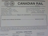 Canadian Rail #420 January February 1991