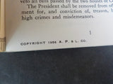 Book of the Presidents Union Pacific  1956