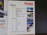 Airways Magazine 1997 December #23 Continental Airlines Osaka Kansai Internation