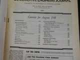 Locomotive Engineers Journal 1940 August Employee Magazine Aerial Railway Carrie