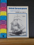 Sea Breezes Magazine #263 Vol 41 1967 November Trevilley& Baden Incident