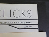 Wheel Clicks 1982 June Pacific Railroad Society The Shuttle Express