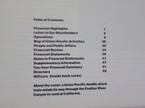 Union Pacific Railroad Annual Report 1986 Plus Financials