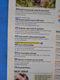 Model Railroader Magazine 2010 July Learn while building Model gondola loads for
