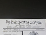 TTOS Bulletin Vol 7 #3 1972 March 21 Toy Train Operating Society Train