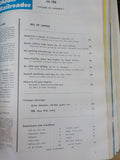 Model Railroader Magazine Bound Volume 35 January-December 1968