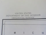 Map Baltimore & Ohio and Chesapeake & Ohio i1916 edition Reprinted 1944 Folded