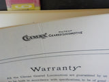 Catalog of the Climax geared Locomotive REPRINT Sprial bound