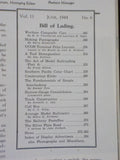 Model Railroader Magazine Bound Volume 11 January-December 1944