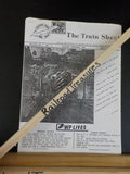 Feather River Rail Society The Train Sheet 1985 Lot of 6 Vol 3   Western Pacific