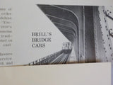 Trolley Talk #103 1974 June Brill’s bridge cars. Steel passenger cars design & l
