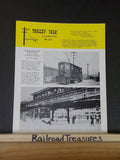 Trolley Talk #207 1991 Oct Single truck snow cars, car plan. Red Devils from Cin
