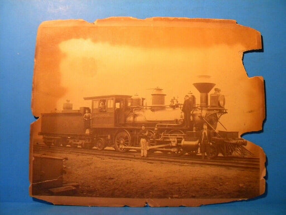 Photo DL&W Luzerne 2-6-2 Locomotive Photograph  Approx 8 X 10 inches