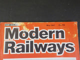 Modern Railways 1987 May Railfreight Challenge for Steel Trans Pennine revamp