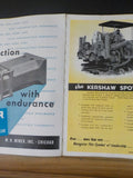 Modern Railroads 1956 October ACL D&RGW B&O Diesel go overseas Reading Upgrades