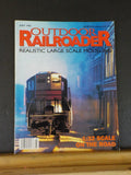 Outdoor Railroader Magazine 1996 July V6 #3 Flanger snowplow Shays caboose WW